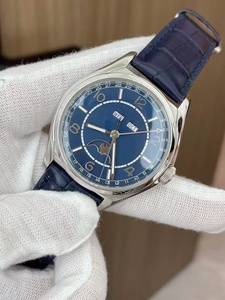 นาฬิกาข้อมืออัตโนมัติคุณภาพสูงสไตล์เรโทรอเนกประสงค์ พร้อมปฏิทินถาวร กันน้ำ หรูหรา - Product Image 4