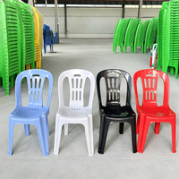 Chaises de jardin en plastique modernes, durables et imperméables pour événements – Décoration de jardin robuste, personnalisable, approvisionnement en gros
