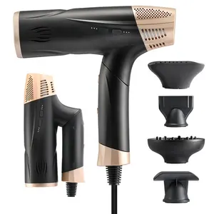 Secador de cabelo iônico 2200W Secador de cabelo profissional personalizado de alta velocidade para salão de beleza
