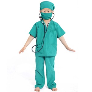 男の子 女の子 ハロウィン キッズ ドクター 看護師 シャツ パンツ コート スーツ キャリアデー コスチューム 子供用 HCBC-004 - Product Image 4