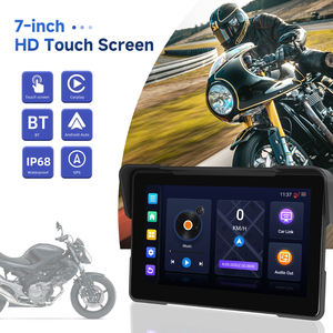 Podofo Android <span class=keywords><strong>2</strong></span> + 32G Écran Carplay sans fil pour moto 7 ''Carplay sans fil/Android Auto GPS Wifi BT IP68 Autoradio étanche - Product Image 5