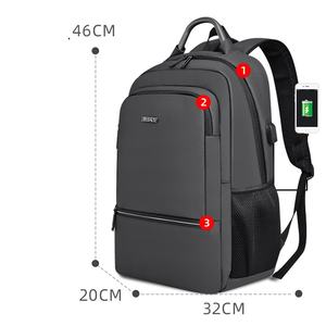 ¡Novedad de 2025! Bolsa de ordenador sencilla personalizada para estudiantes, mochila escolar de gran capacidad y fácil almacenamiento, bolso de hombro para <span class=keywords><strong>hombre</strong></span> de alta calidad - Product Image 2