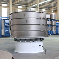Tamiseur vibrant CE Vibro Sifter en acier inoxydable 304 à 3 couches pour le criblage de la résine, des pigments, des revêtements et des poudres chimiques