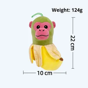 Vente chaude : Jouet en peluche AI American Shan Hai Jing Tung Tung Sahur Shark, poupée en bois faite à la main avec bâton, pour le soulagement du stress, transfrontalier - Product Image 4