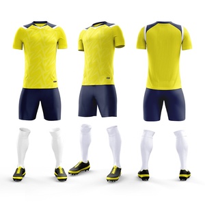 Ensemble de maillots de football en gros maillot de sublimation maillot de football à la mode <span class=keywords><strong>entraînement</strong></span> de football par équipe pour enfants - Product Image 3
