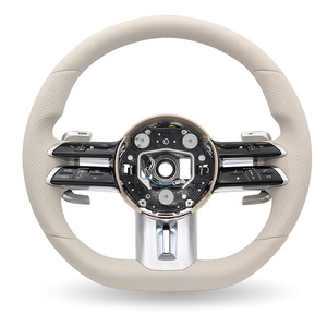 Volant en cuir en gros pour <span class=keywords><strong>Mercedes</strong></span> Benz <span class=keywords><strong>AMG</strong></span> C300 W164 W204 W213 W222 W292 GLE43 - Product Image 5