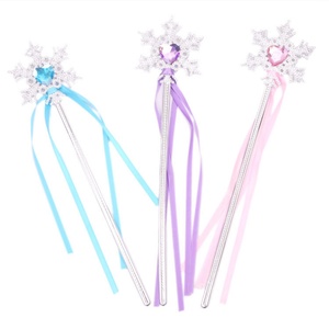 Accesorios para el Cabello de la Princesa Elsa y Varita Mágica para Fiestas de Cumpleaños, Regalo de Regreso a Clases para Niños - Product Image 2