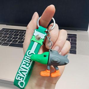 Porte-clés Figurine Shan Hai Jing au Design Anime Cartoon Original, Impression Numérique 3D en Plastique, Emballage Individuel - Product Image 4