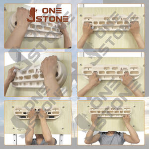 Planche <span class=keywords><strong>de</strong></span> suspension en bois personnalisée pour l'escalade <span class=keywords><strong>Barre</strong></span> <span class=keywords><strong>de</strong></span> traction pour l'escalade - Product Image 2