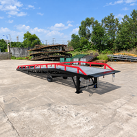Rampe mobile d'entrepôt hydraulique pour chargement de conteneurs, rampe de quai mobile pour chariot élévateur, chargement et déchargement de conteneurs