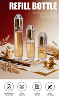 Botol Parfum Kosong Model Crimp Bulat 100ml 50ml 30ml untuk Wadah Parfum