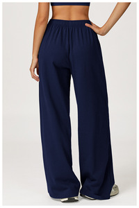 Phụ nữ mùa thu mùa đông ấm áp phòng tập thể dục tập thể dục chạy Quần <span class=keywords><strong>Baggy</strong></span> thẳng Yoga tập thể dục mặc quần thể thao - Product Image 5