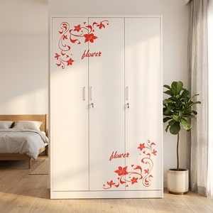 Armario Moderno Plegable de Metal para Dormitorio, Fácil de Montar, Armario Infantil con Puertas Corredizas para Habitaciones Pequeñas o de Alquiler - Product Image 1