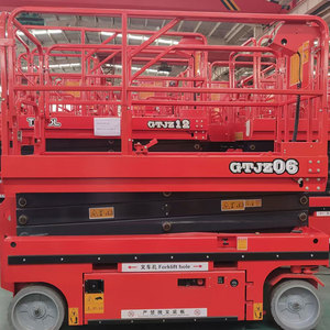 Hot Bán Tại Trung Quốc 6M 8M 10M 12M 14M Cắt Kéo Điện Nâng Cao Nền Tảng Cho Độ Cao Làm Việc - Product Image 3