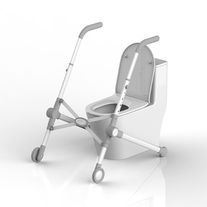 Déambulateur pliable pour personnes âgées, aide à la marche, canne, aide à la mobilité, aide à la rééducation, déambulateur avec main courante - Product Image 4