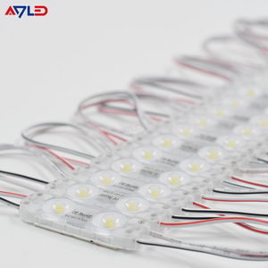 โมดูล LED แสงขาวความสว่างสูง 12V แบบมีไฟพื้นหลัง SMD กันน้ำ 7000K ROHS 2835 โมดูลฉีดขึ้นรูป IP65 0.72W สำหรับไฟโฆษณา - Product Image 2
