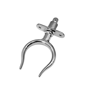 Stainless Steel Oar Fork 304 316 Marine Boat Paddle Holder Rowlock Fitting for <b>Yacht</b> Raft Lifeboat - Product Image 1