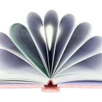 Journal intime en lin A5 à couverture rigide, imprimé sur mesure, avec logo