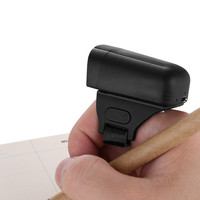 2D Mini Finger Barcode Scanner Portable 2.4G Interface USB sans fil et filaire Compatible avec Bluetooth Stock Produit