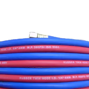 热卖蓝色氧气软管 I.D9MM/GOST 9356-75 标准焊接软管