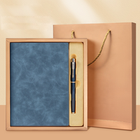 Carnet de notes A5 à bas prix pour l'école et le bureau, couverture souple personnalisée, avec porte-stylo et coffret cadeau