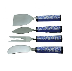 Juego de Herramientas para Queso, Juego de Acero Inoxidable Único, Venta Caliente, 4 Piezas, Navidad, Espacio, Plata, Fiesta, Viaje, Cocina, Caja de Metal, Camping - Product Image 6