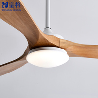 Le meilleur prix 70 pouces de ventilateur de plafond LED à conversion de fréquence en bois massif avec caméra cachée