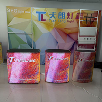 Table de présentation modulaire Tianlang pour salon professionnel, stand d'exposition, affiche en tissu, boîte lumineuse, table de promotion