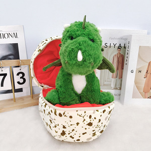 Peluche Dinosauro Verde Cartone Animato, Tirannosauro Rex con Ali, Cuscino Morbido per Bambini, Bambola Animale Imbottita, Cuscino per Bambini - Product Image 6