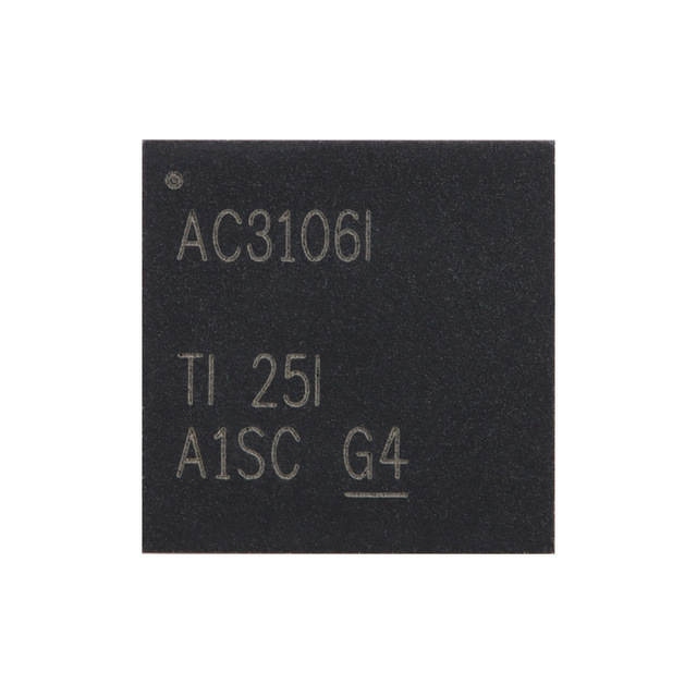 TLV320AIC3106IRGZR VQFN-48 Low Power Stereo Audio Codec Chip