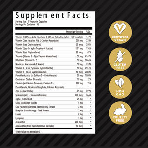 อาหารเสริมวิตามินรวม90เม็ดสำหรับผู้ชายรองรับต่อมลูกหมากขนาดใหญ่ - Product Image 2