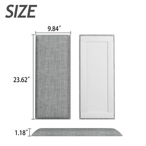 Panneaux acoustiques en fibre de verre modèle 3D enveloppés de tissu Design moderne pour mur insonorisé dans les studios et les appartements - Product Image 2