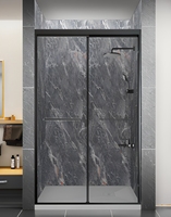 Panel Dinding Kamar Mandi Batu Buatan Bermotif Gaya Amerika Modern, Tahan Air, Wainscoting, Resin Akrilik, Garansi 5 Tahun