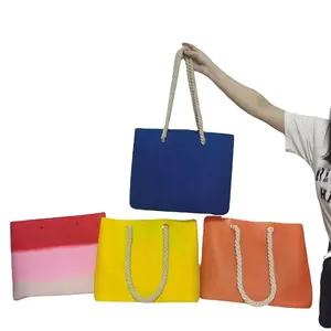 beach bag china suppliers bag silicone beach wholesale colorful silicone beach handbag tote bags for women