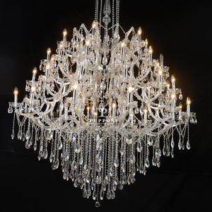 Bán buôn lớn Đèn Chùm Pha Lê dẫn 42 đèn hiện đại phòng ăn phòng khách ánh sáng trần ánh sáng sang trọng lịch thi đấu - Product Image 4
