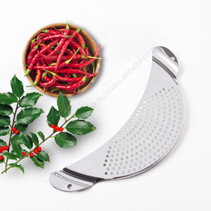 Passoire à pâtes en acier inoxydable pratique Syh616 pour cuisine domestique, outil de drainage pour casseroles et poêles - Vente en gros - Product Image 1