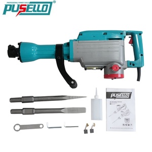 <span class=keywords><strong>Martillo</strong></span> Demoledor Eléctrico PUSELLO de Alta Resistencia de 65 mm, Rompedor de Concreto Industrial para Demolición de Paredes y Pavimentos - Product Image 1