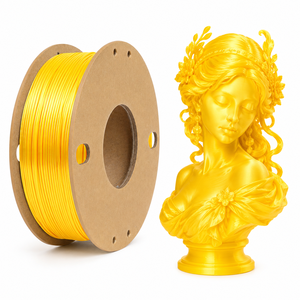 เส้นใยพิมพ์ 3 มิติ LONGQI High Gloss Silk PLA ขนาด 1.75 มม. น้ำหนัก 1 กก. เงางามดุจไหม วัสดุสำหรับเครื่องพิมพ์ 3 มิติ ขายจากโรงงาน PLA-Silk เส้นใยพิมพ์ 3 มิติ - Product Image 1