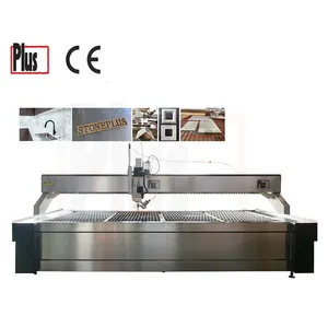 Lion 4020 Cnc Waterjet Tabletop 5 Axis Stone Cutting Machine Patented Sawjet Cut Machines Water Jet Processing Waterjet Process