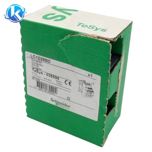 คอนแทคเตอร์ไฟฟ้า ORIGINAL SUPPLY LC1D25BD LC1 D25 <span class=keywords><strong>BD</strong></span> 035599 รุ่น LOC # S102 - Product Image 1