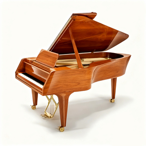 Piano acoustique mécanique haut de gamme en bois massif, personnalisé en usine, pour performances professionnelles en auditorium naturel - Product Image 4