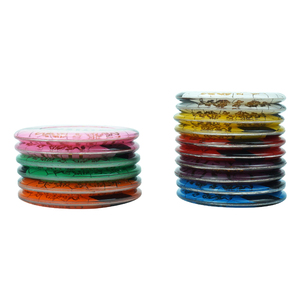 Jetons de poker en acrylique de casino anti-faux UV 40 45 <span class=keywords><strong>50</strong></span> 55mm jetons ronds Rfid avec logo personnalisé valeur pour tournoi de poker - Product Image 2