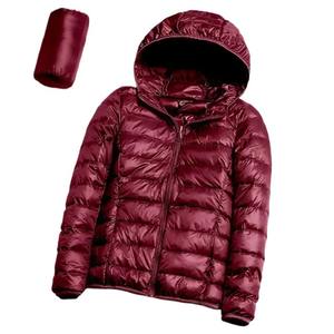 OFTBUY automne hiver résistant à l'eau compressible grande taille automne femmes léger vers le bas manteaux à capuche vestes hiver chaud <span class=keywords><strong>femme</strong></span> - Product Image 6