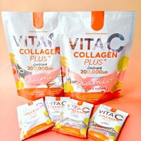 Échantillon Gratuit en Gros : Poudre de Collagène Hydrolysé Sans Sucre, Éclaircissante pour la Peau, Vitamine C, Boisson au Collagène
