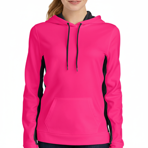 เสื้อฮู้ดแบบสวมหัวสำหรับผู้หญิงใส่ในฤดูหนาวมีปกเสื้อมีฮู้ดติดโลโก้ด้านหน้าสินค้าขายดี - Product Image 1