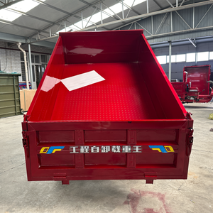 5 Roues Moto Tricycles <b>Gasoline</b> Hydraulic Dump Tricycle Thickened High Power for Construction Hauling - Product Image 3