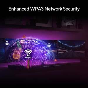 Adaptateur WiFi 7 Tri-Bande Sans Fil Rog USB-BE92 6GHz 6500Mbps pour Windows Noir - Product Image 5