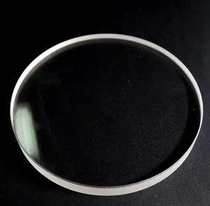 High Temperature Solid Fused Quartz Observation <b>Window</b> Sight Glass-Square Round for Industrial Solar Boilers Viewing Ports - Product Image 3