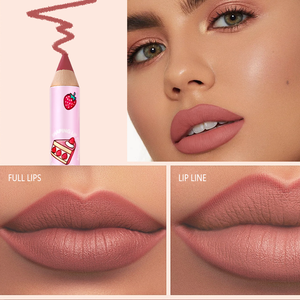 <span class=keywords><strong>Crayon</strong></span> à lèvres épais à haute pigmentation, fini mat minéral naturel, longue tenue, lissant, certifié CE - Product Image 6