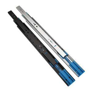Glissières de tiroir à trois sections de 36 pouces en acier laminé à froid avec fermeture amortie pour meubles - Product Image 1